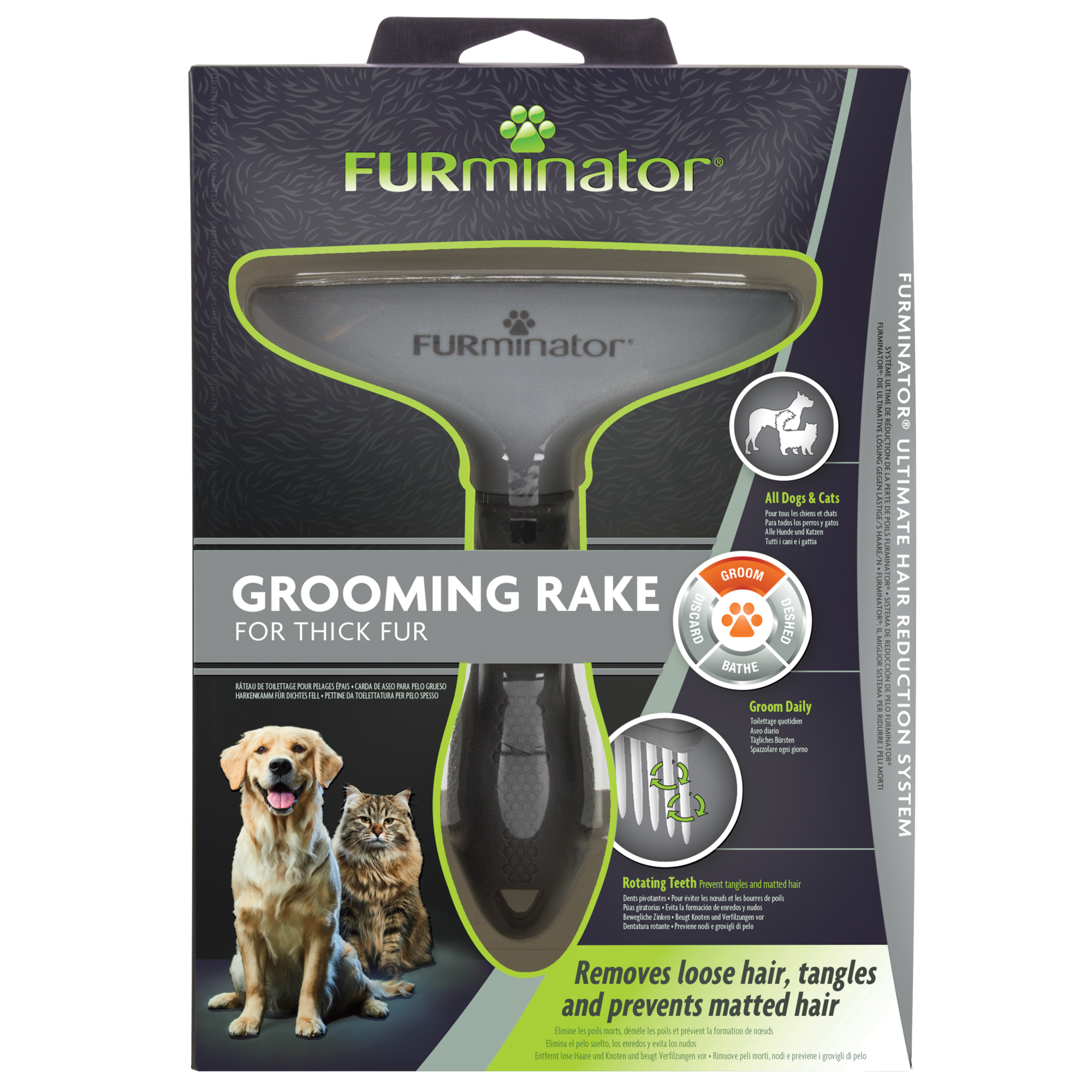 FURminator Fellpflege FURminator Hund & Katze Harkenkamm