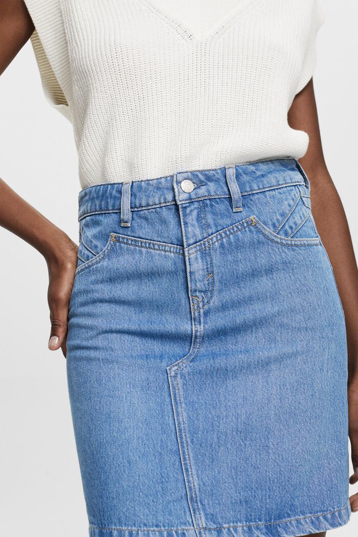 Jeansrock in Minilänge