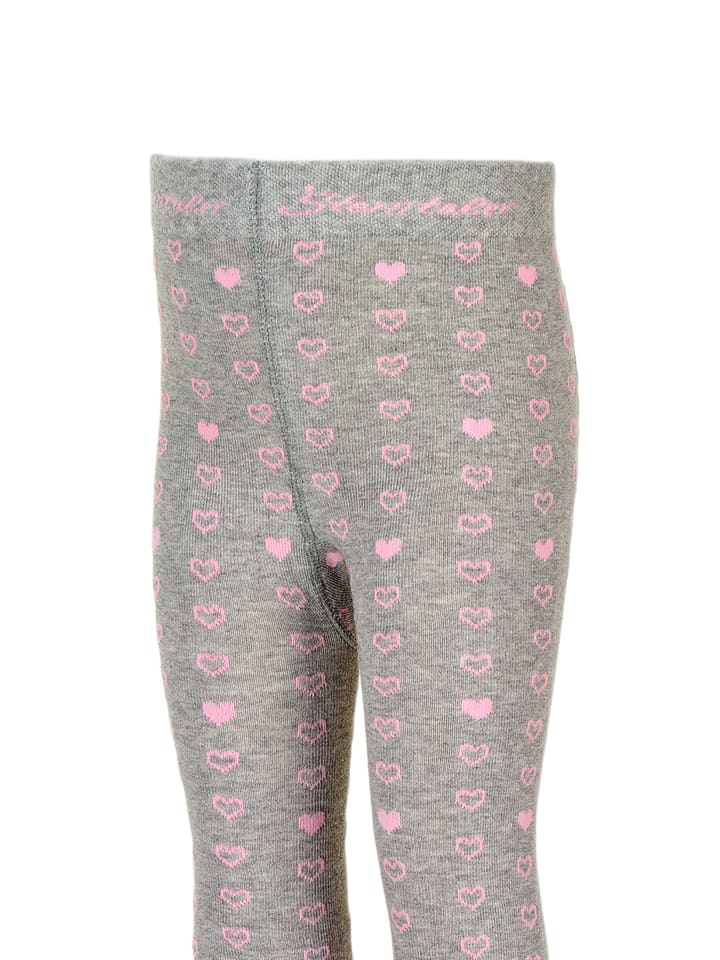 Sterntaler Strumpfhose Herzen in hellgrau mel. günstig kaufen