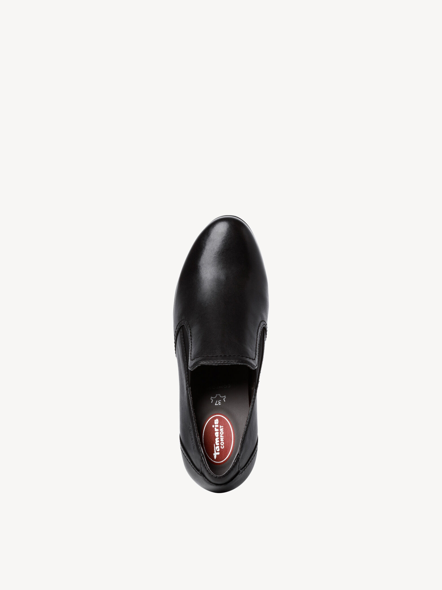 Trotteur en cuir - noir