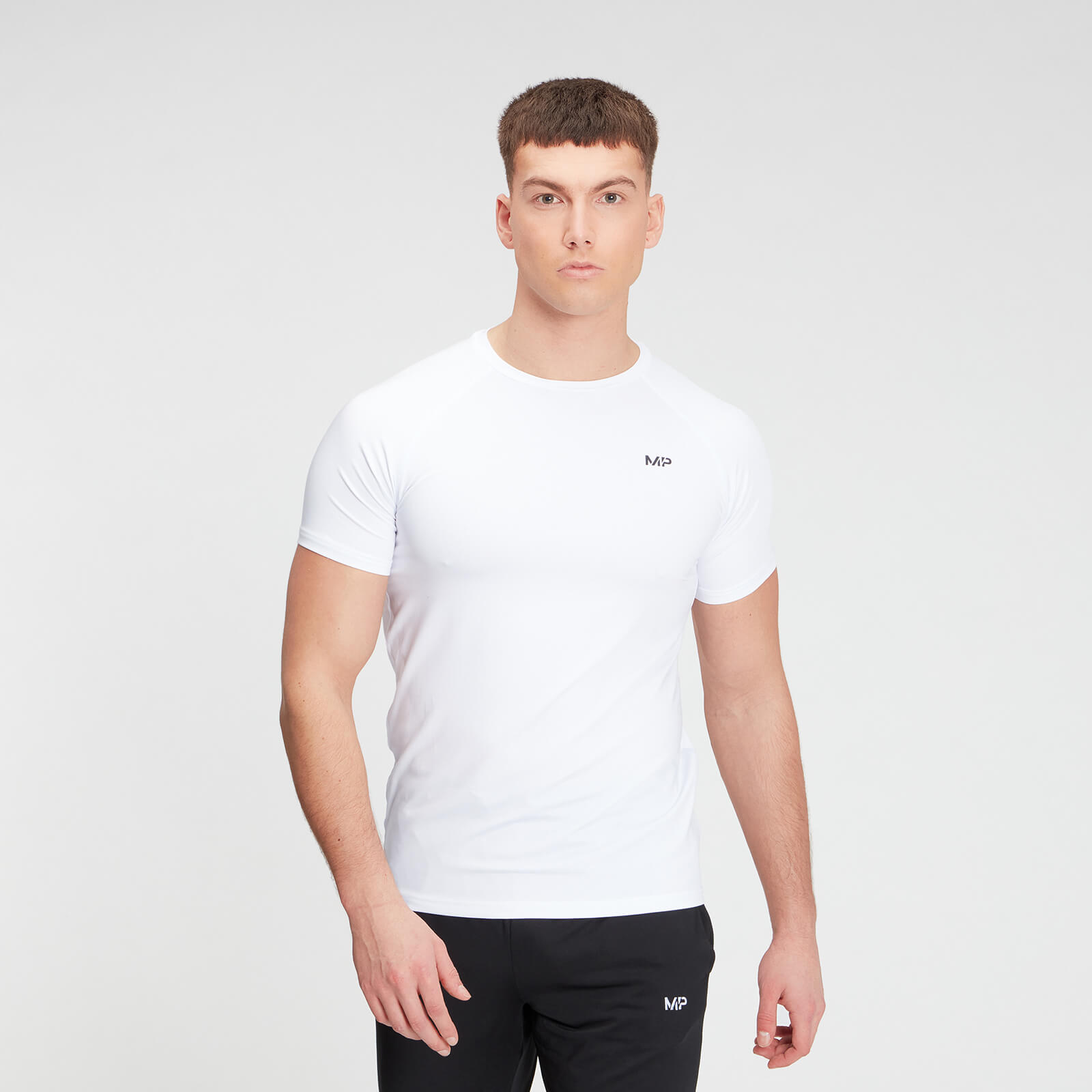 T-shirt d’entraînement MP pour hommes – Blanc