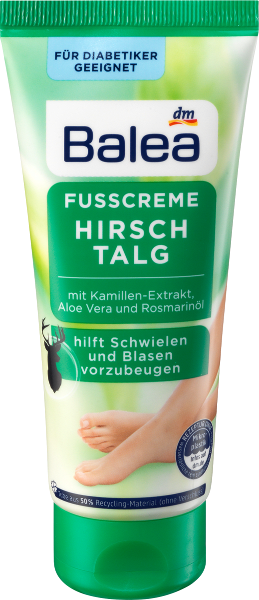 Fußcreme Hirschtalg, 100 ml