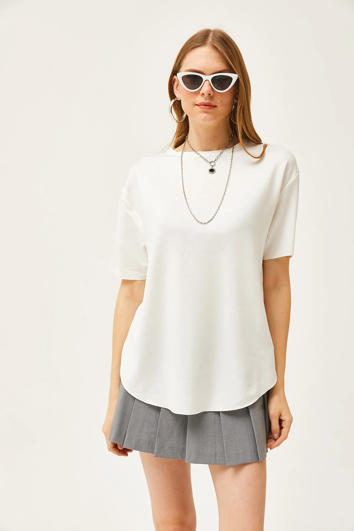 Olalook  T-Shirt - Weiß - Regular Fit