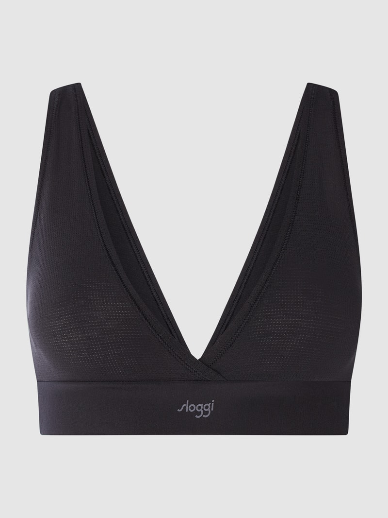 Bustier mit Stretch-Anteil Modell 'Go Allround' in schwarz