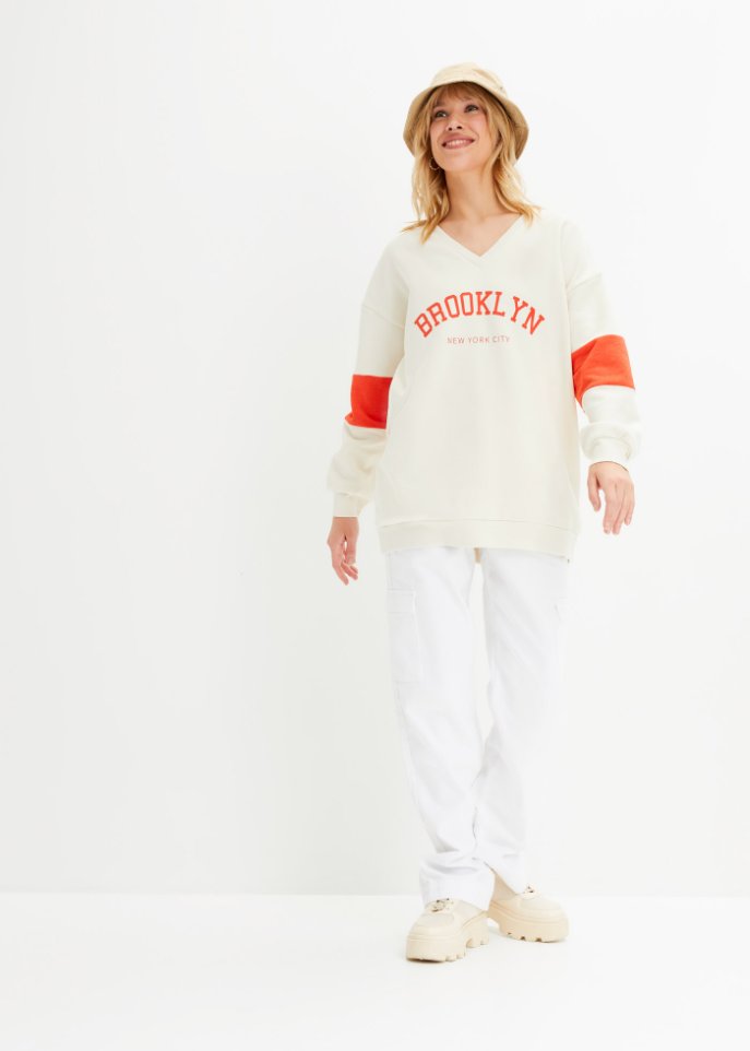 Weites Sweatshirt