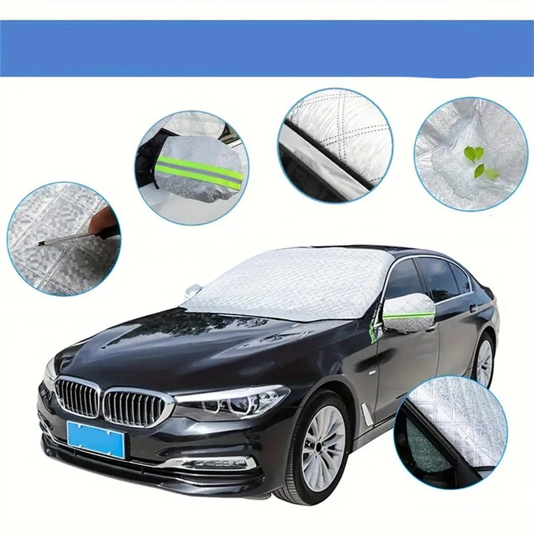 DAYUT Frontscheibenabdeckung Auto-Schneedecke mit Seitenspiegelabdeckung, Frostschutzmittel, (1-St)