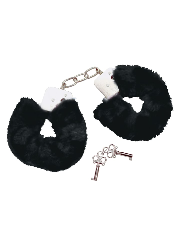 Bad Kitty Handschellen Cuffs in schwarz günstig kaufen 0