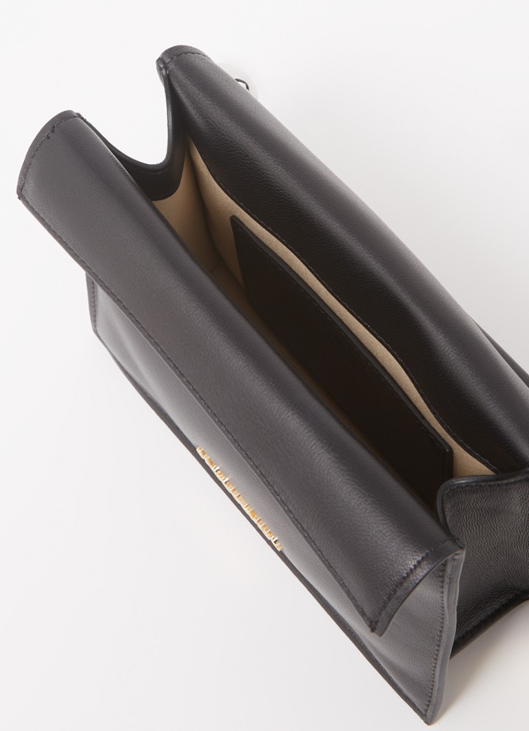 Jacquemus La Pochette Mini clutch -laukku lampaannahkaa ja logolla