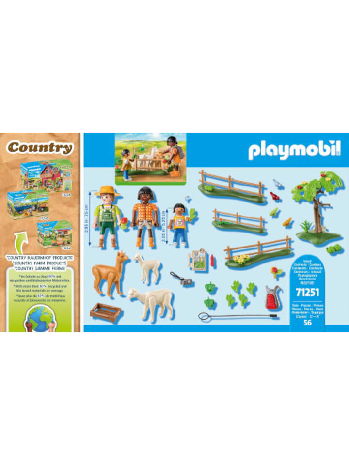 Playmobil Spielset Country 71251 Alpaka-Wanderung günstig kaufen onesize