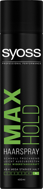 Syoss Haarspray Max Hold mega stark