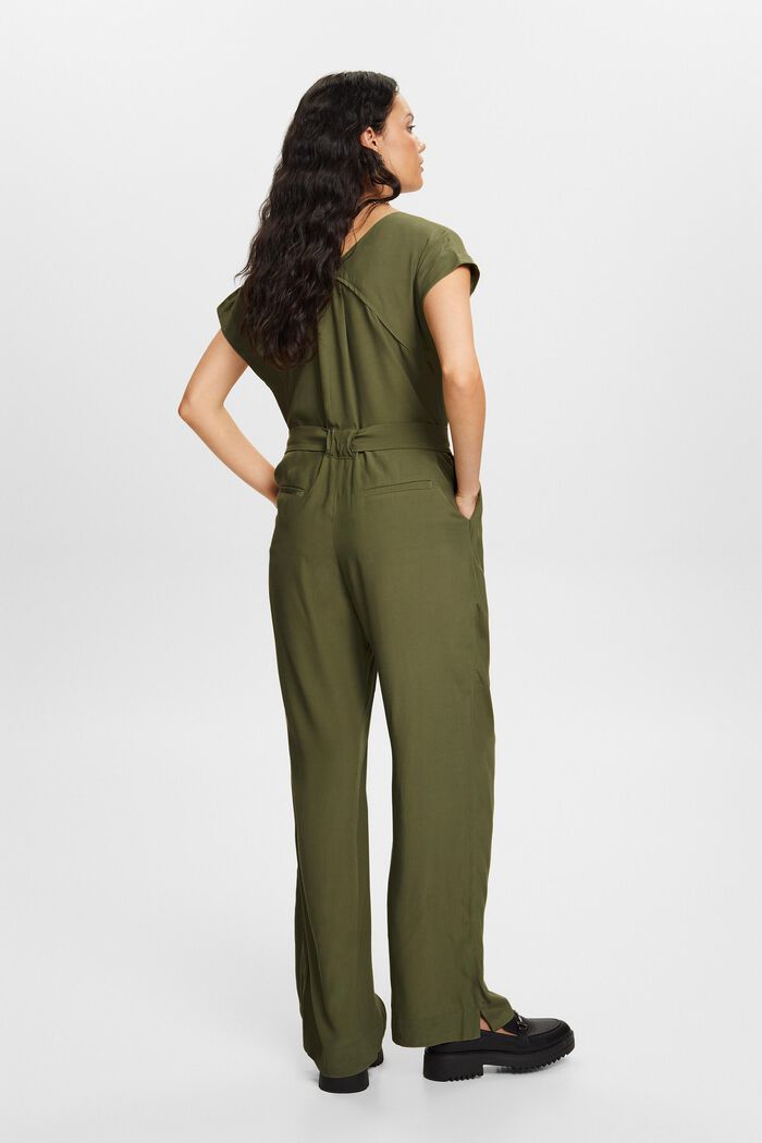 Jumpsuit mit Gürtel