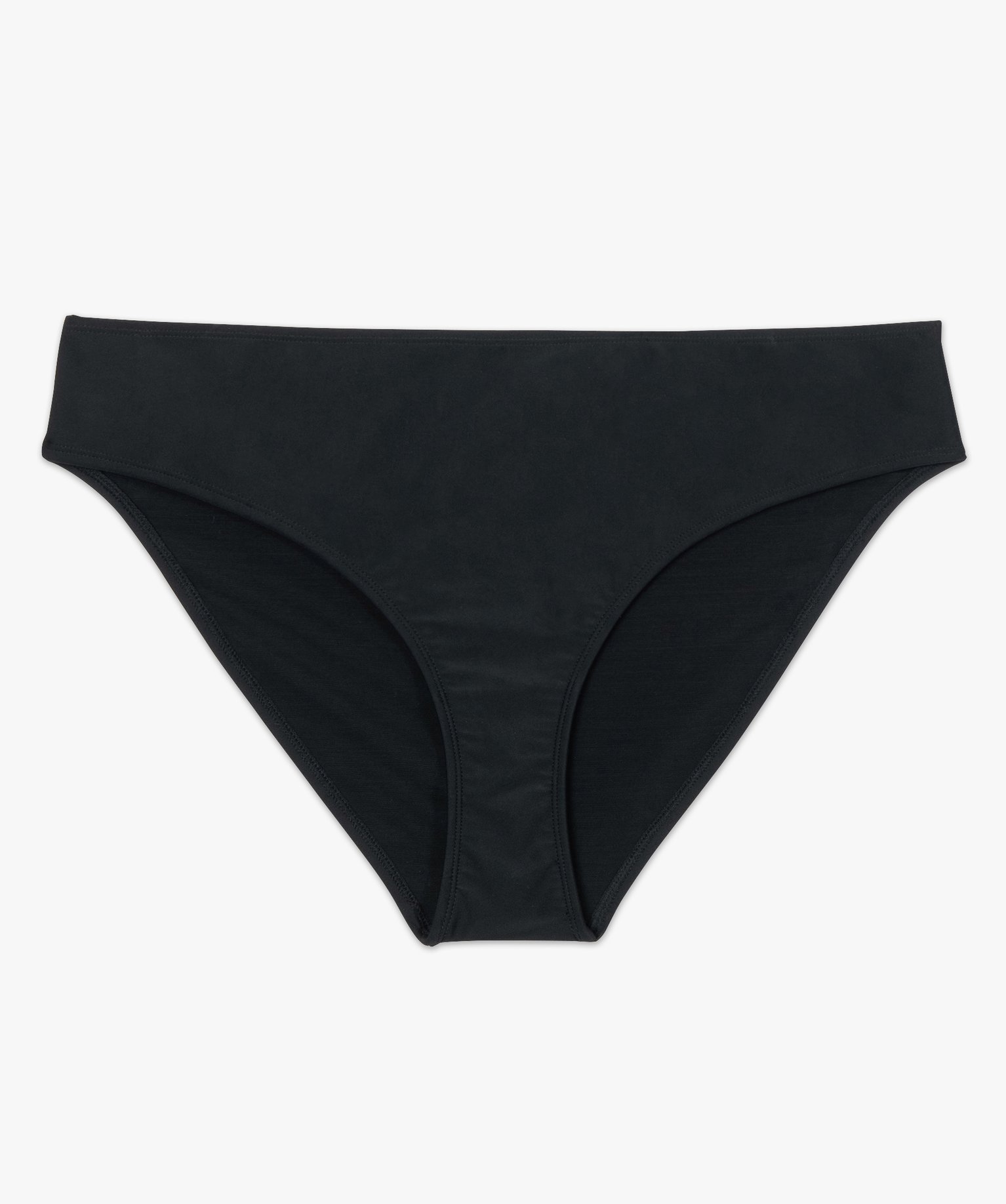 Bas de maillot de bain femme grande taille forme culotte noir | GEMO