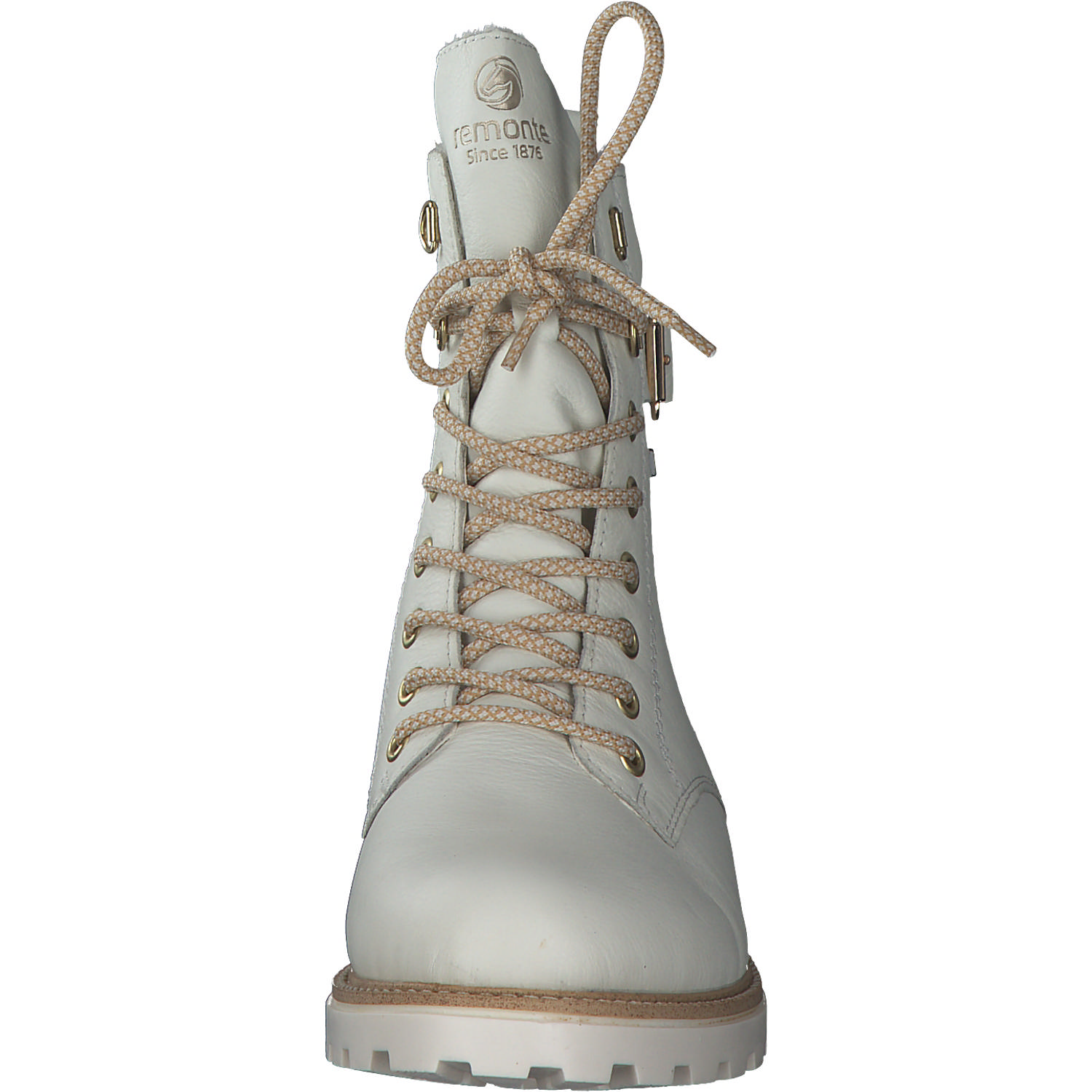 Remonte D8475, Schnürstiefeletten, Damen, Weiß (Weiss)