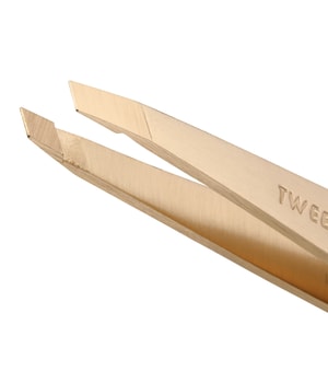 Tweezerman Schräge Pinzette Champagne Pinzette 1 Stk