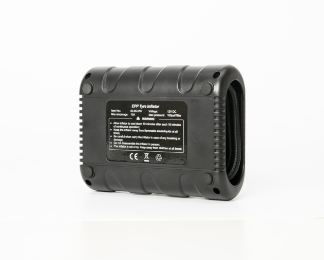 Mini-Kompressor mit Nadel-Manometer 12V, 7 bar, 10L - ATU