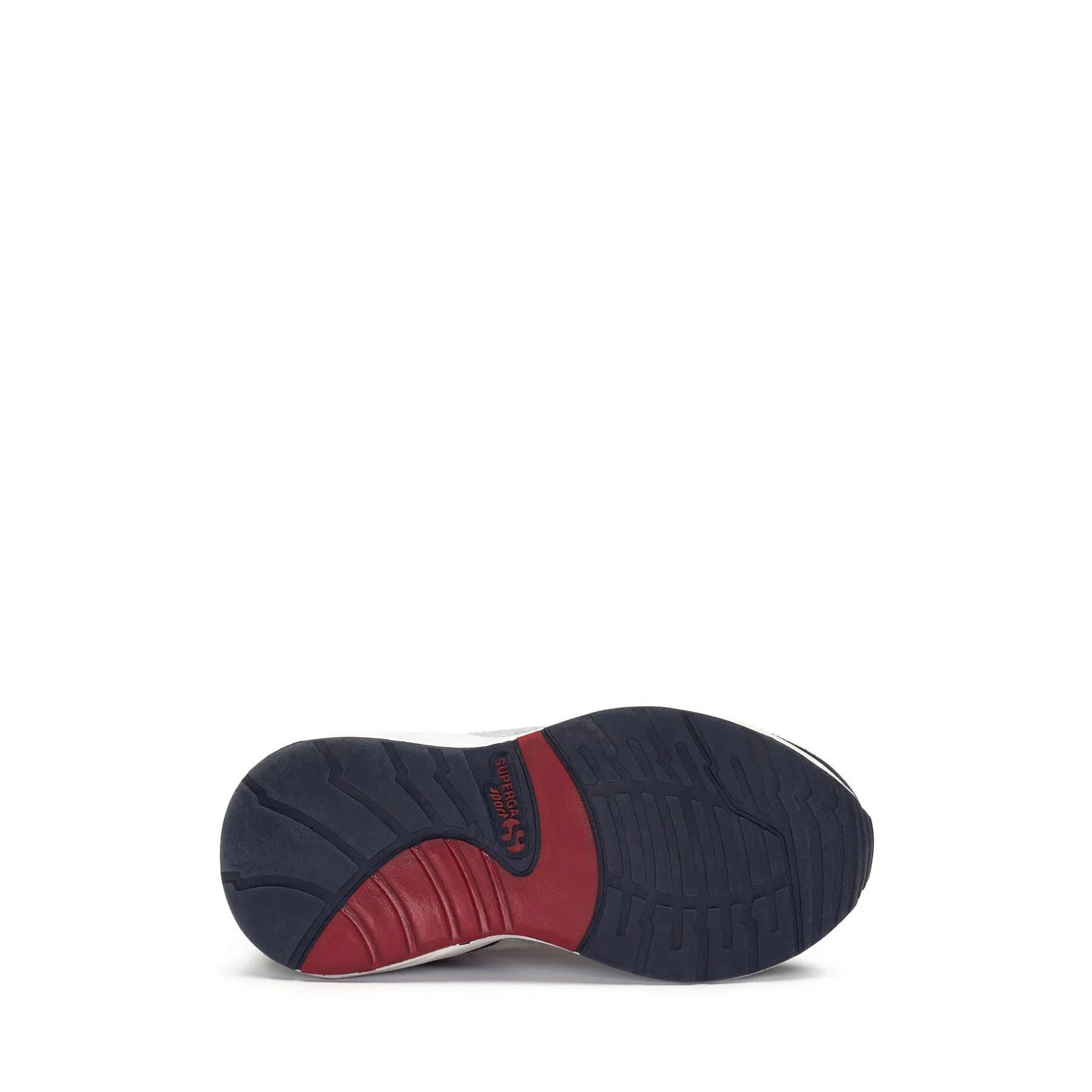 4073 KIDS TRAINING POLY SUEDE-BLUE NAVY-RED-GREY SILVER