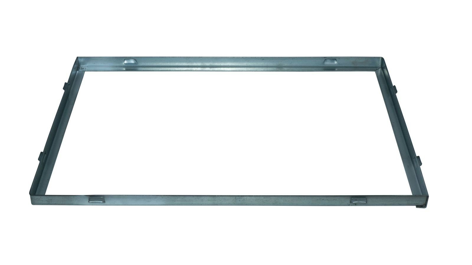 Fußmatte ACO Schuhabstreifer Gitterrost mit Zarge MW 30/10 Eingangsrost Normrost Abstreifer Rost, ACO Severin Ahlmann GmbH & Co. KG, rechteckig, Höhe: 23 mm, robust, begehbar und befahrbar