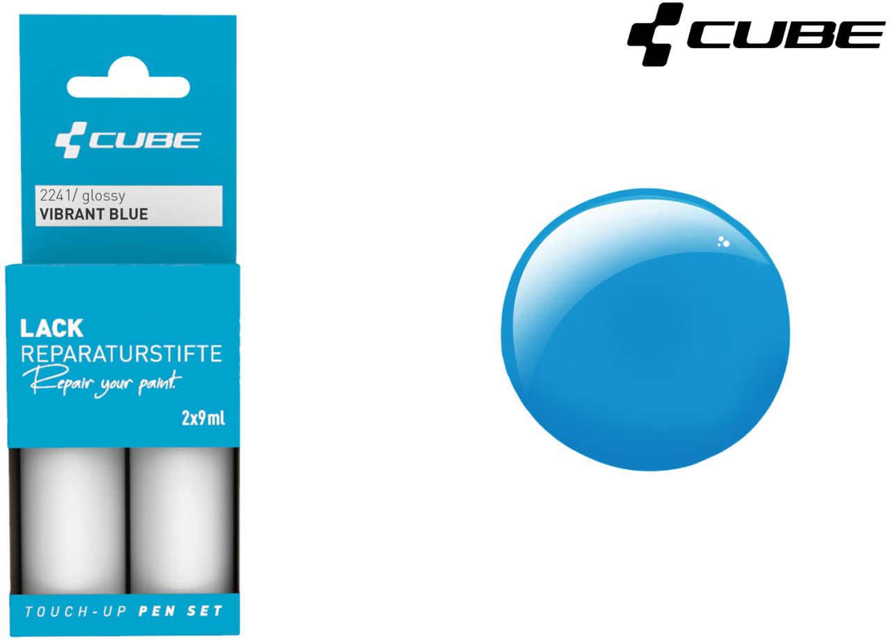 Cube Lackreparaturstift Set VIBRANT BLUE kaufen | Bike-Discount