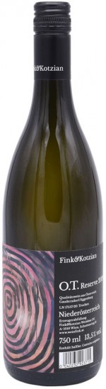 2018 O.T. Reserve - Fink & Kotzian Weinbau