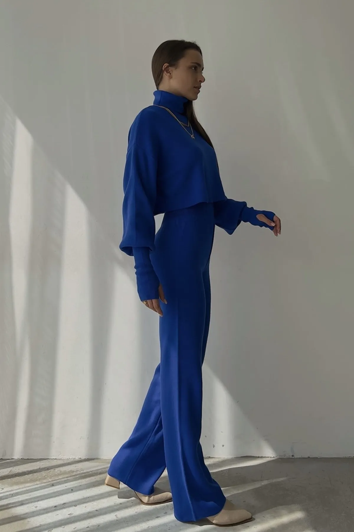 lovebox  Zweiteiler - Blau - Oversized