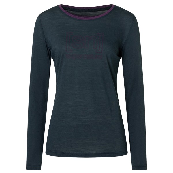 super.natural - Women's The Essential Logo L/S - Longsleeve