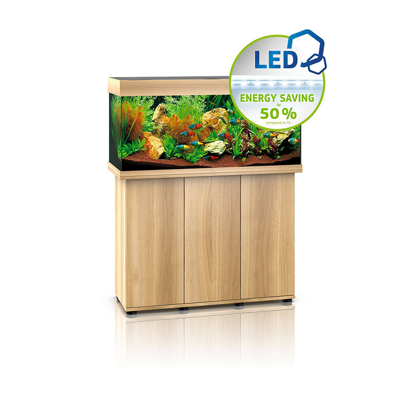 JUWEL Aquarienkombinationen JUWEL Rio 180 LED Kombination helles Holz