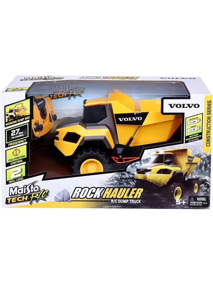 Maisto Ferngesteuertes Auto - Volvo A25 Kipper 30cm in gelb günstig kaufen onesize