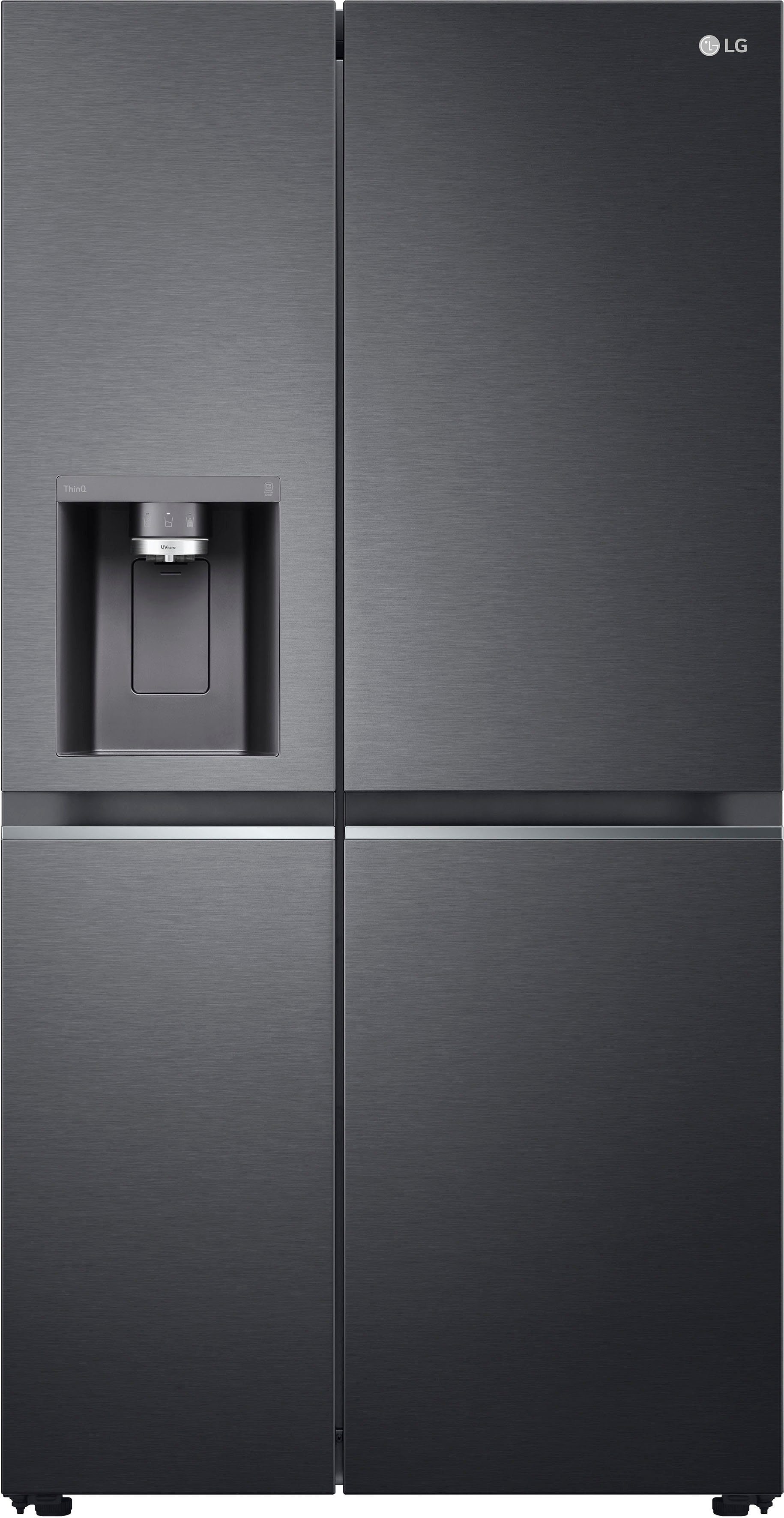 LG Side-by-Side L-Serie GSLV91MCAC, 179 cm hoch, 91,3 cm breit, 4 Jahre Garantie inklusive