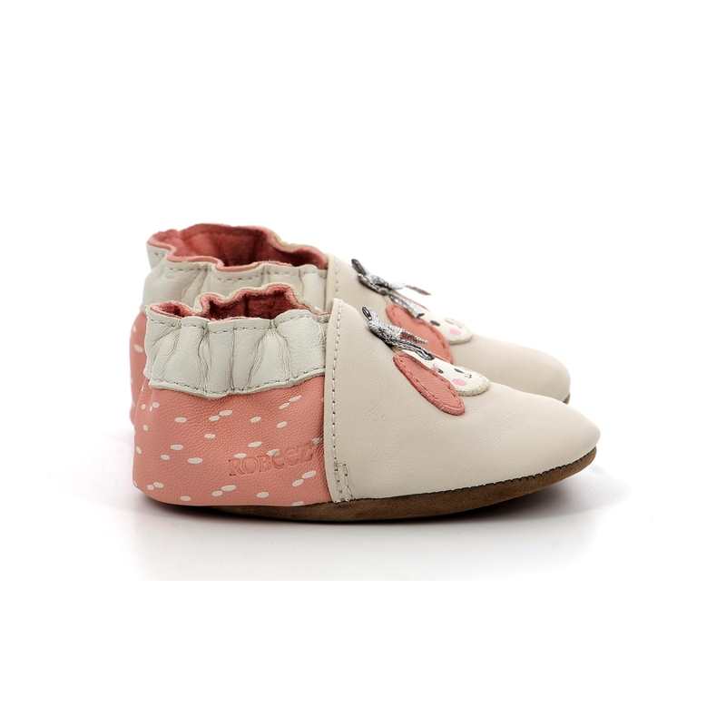 Chaussons cuir tannage vegetal Colorfull Dog