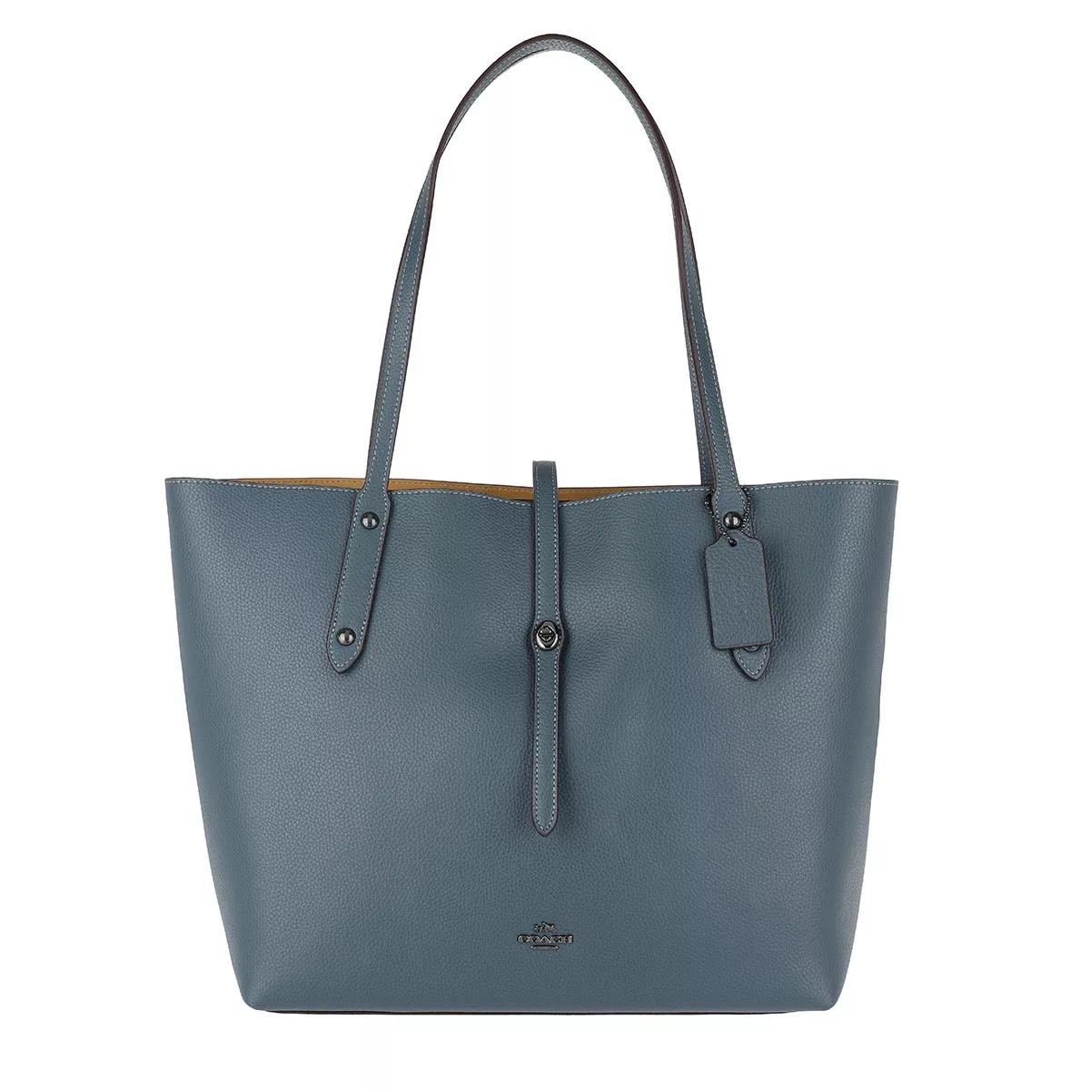 COACH Handtaschen blau Tote