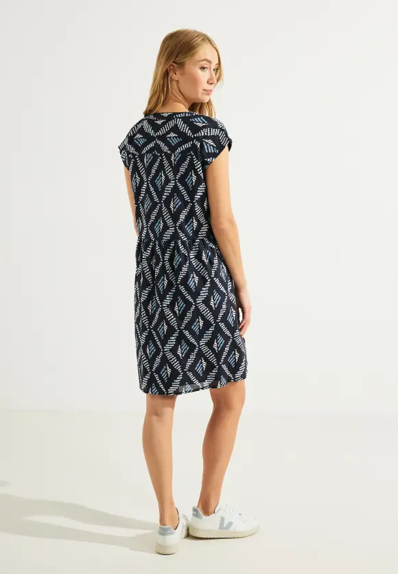 CECIL Baumwollkleid mit Print