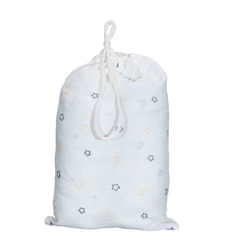 Lot de 2 draps housse coton bio Hello