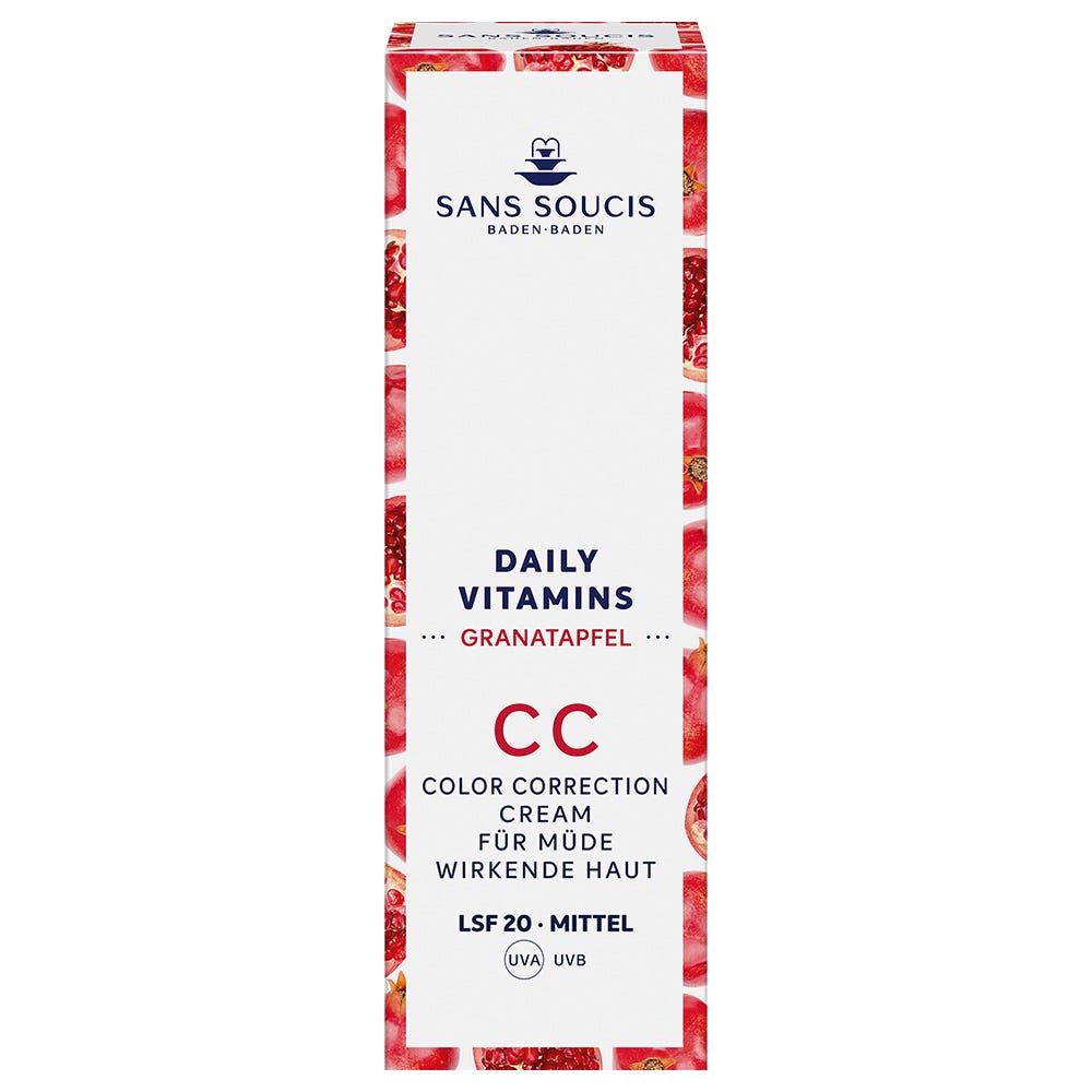 Sans Soucis Daily Vitamins Color Correction Cream LSF 20 Anti-Müdigkeit 30 ml