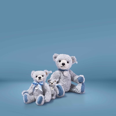 Steiff Club-Edition 2022, 32 cm, hellblau