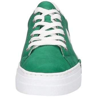Rieker Plateau Sneaker in grün