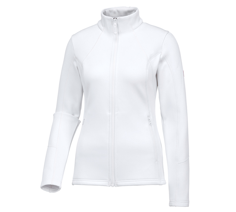 e.s. Funktions Sweatjacke melange, Damen