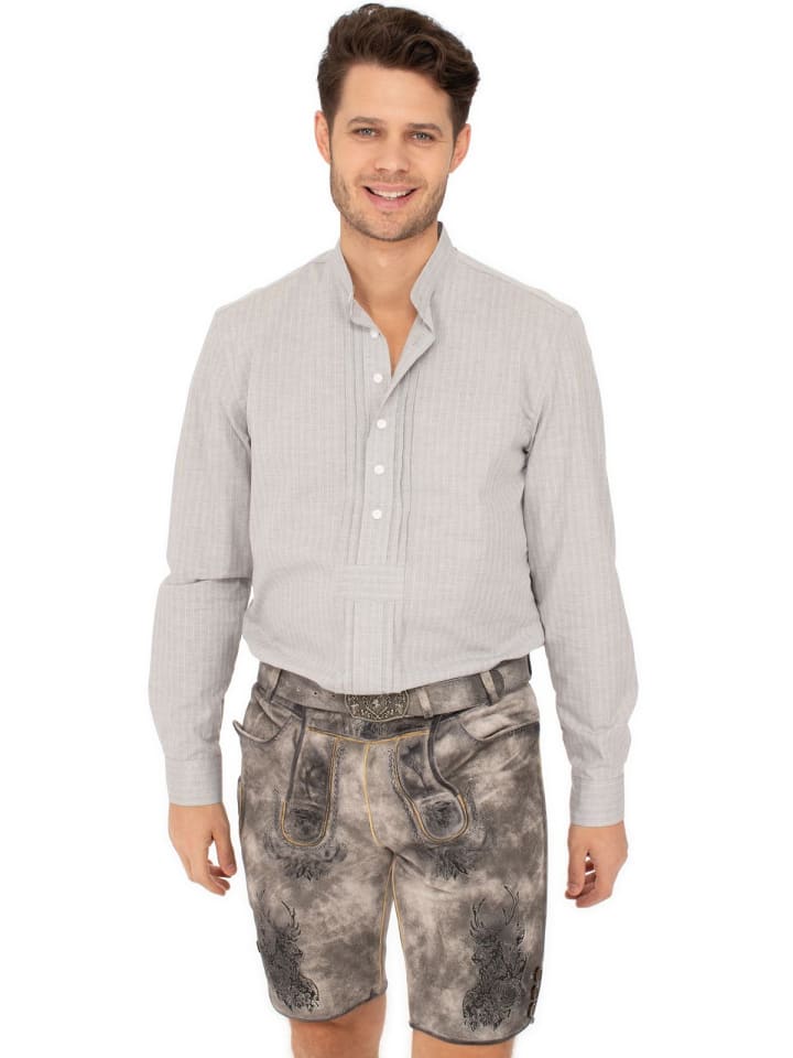 MADDOX Lederhose BRIENZ in stein günstig kaufen