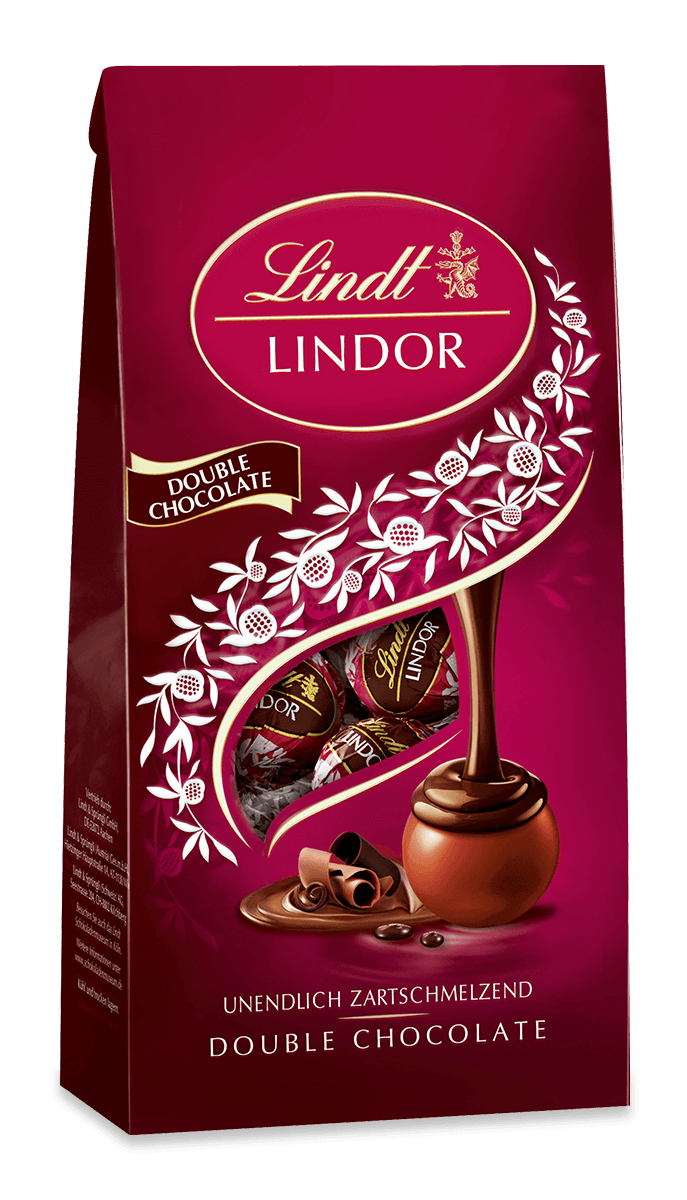 LINDOR Kugel Beutel Double Chocolate, 137g