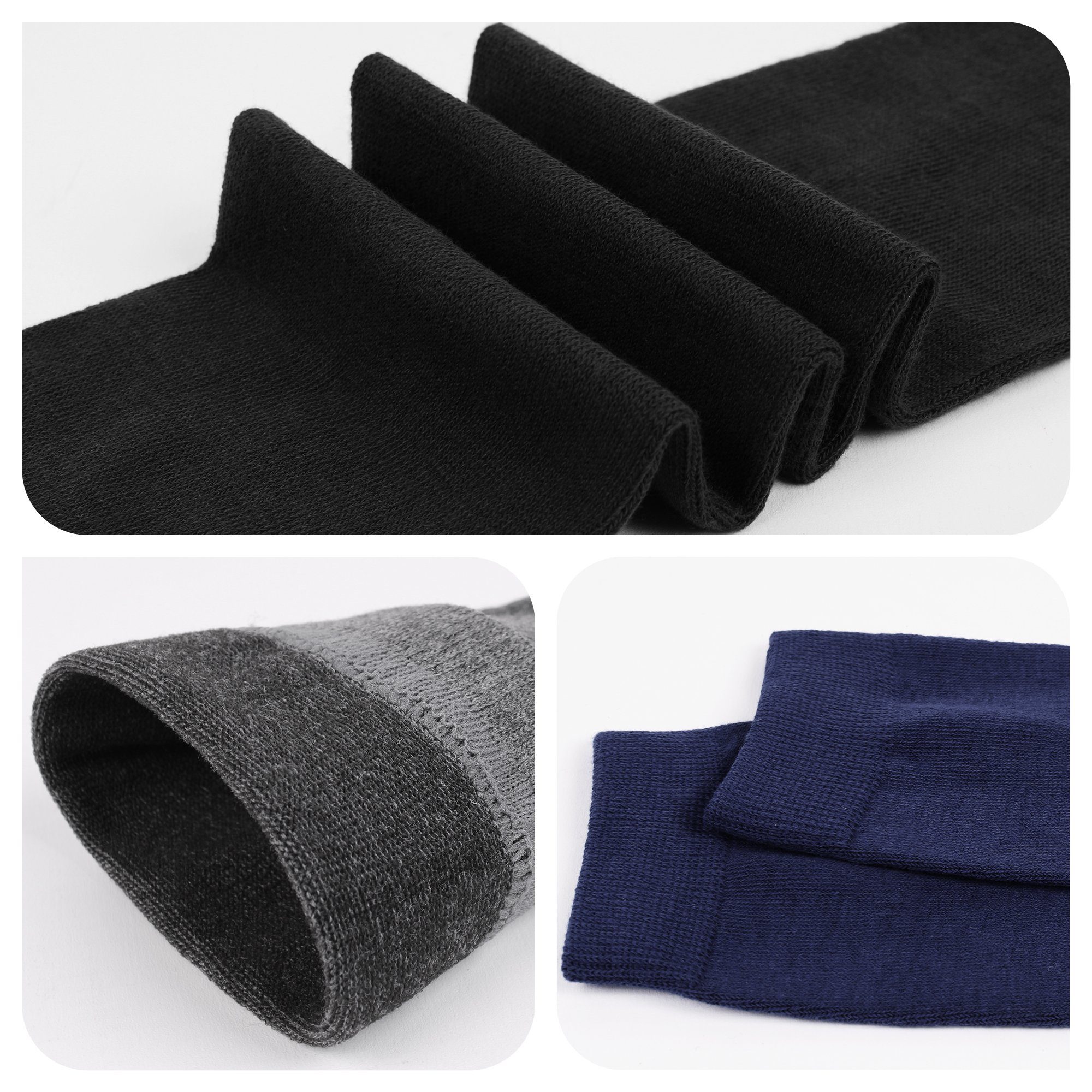 L&K-II Feinstrumpfleggings 2764 (3er-Pack) Jungen Leggings Knöchellang aus Baumwolle