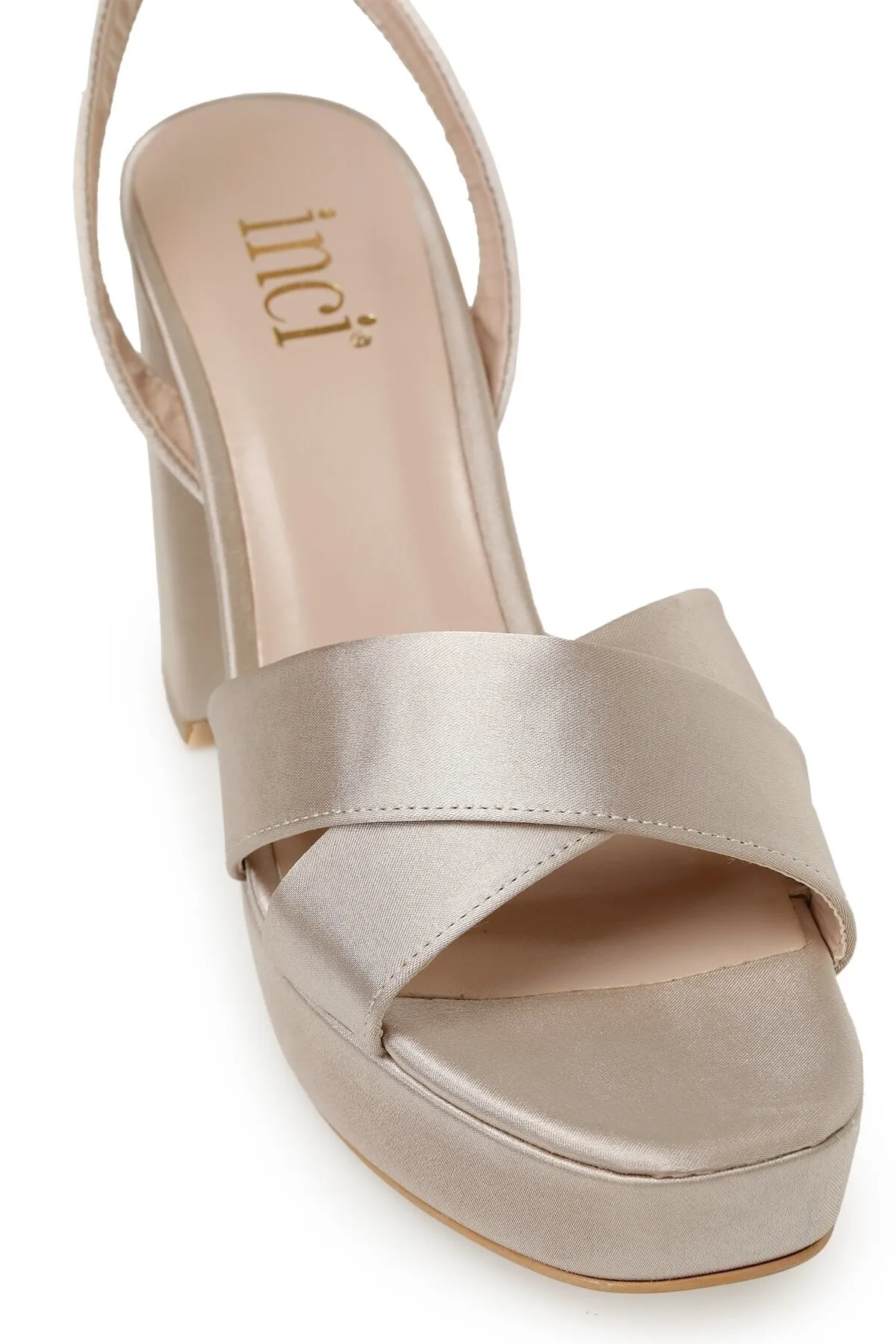 İnci  Berta.s 3fx Beige Damen-Sandalen mit Absatz