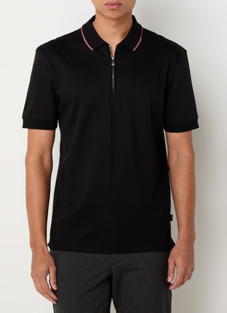 HUGO BOSS H-Paras regular fit polo in piqué cotton