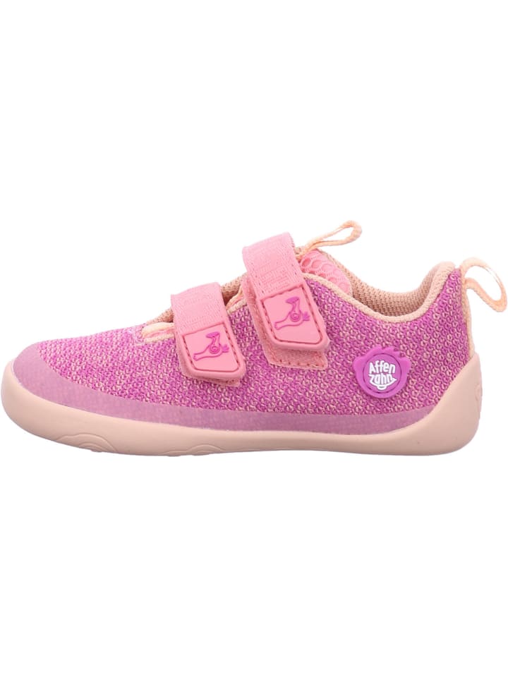 Affenzahn Mädchen Halbschuhe Halbschuh Knit Happy  Flamingo in Rot günstig kaufen
