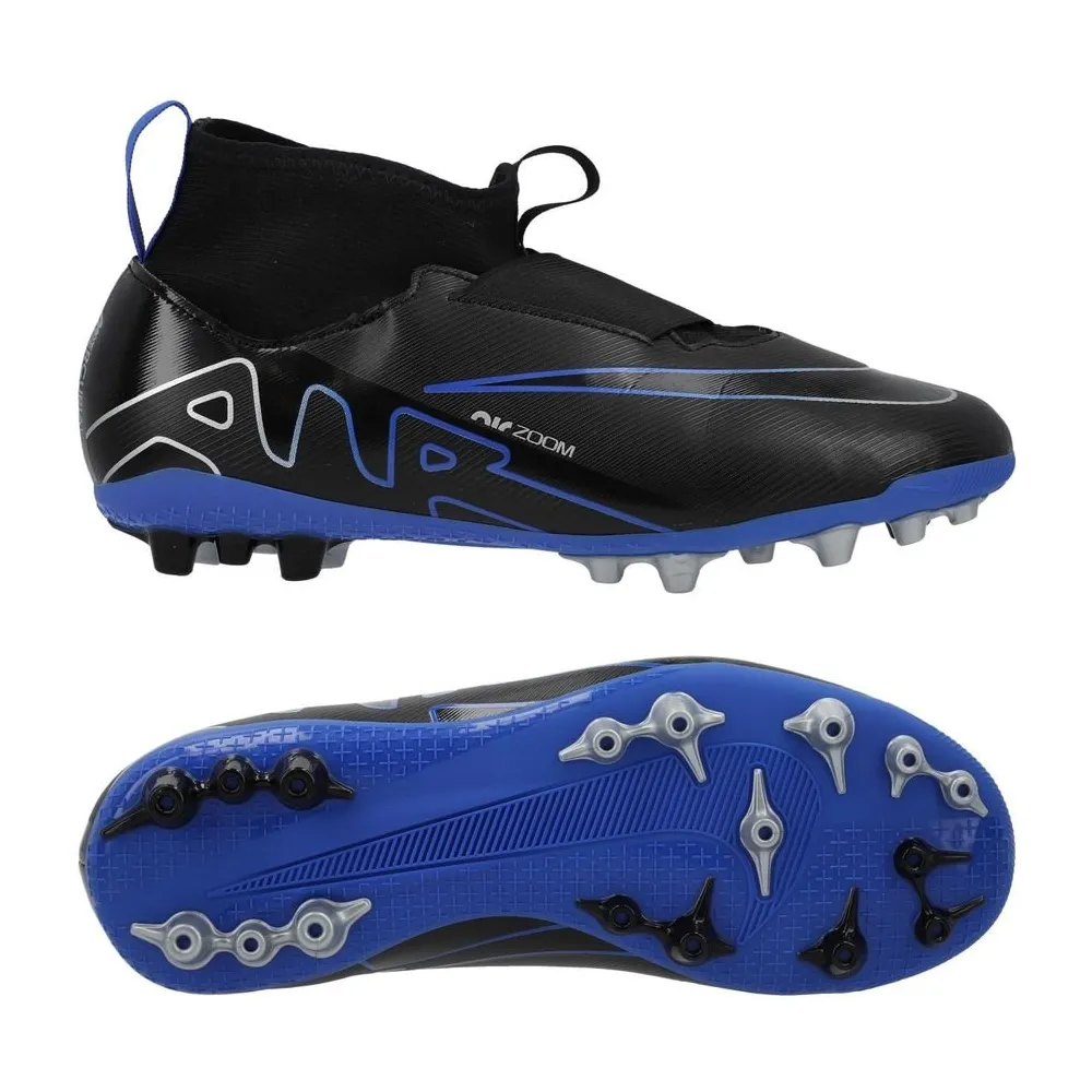 Nike Jr. Zoom Mercurial Superfly 9 Academy DJ5613-040 / schwarz