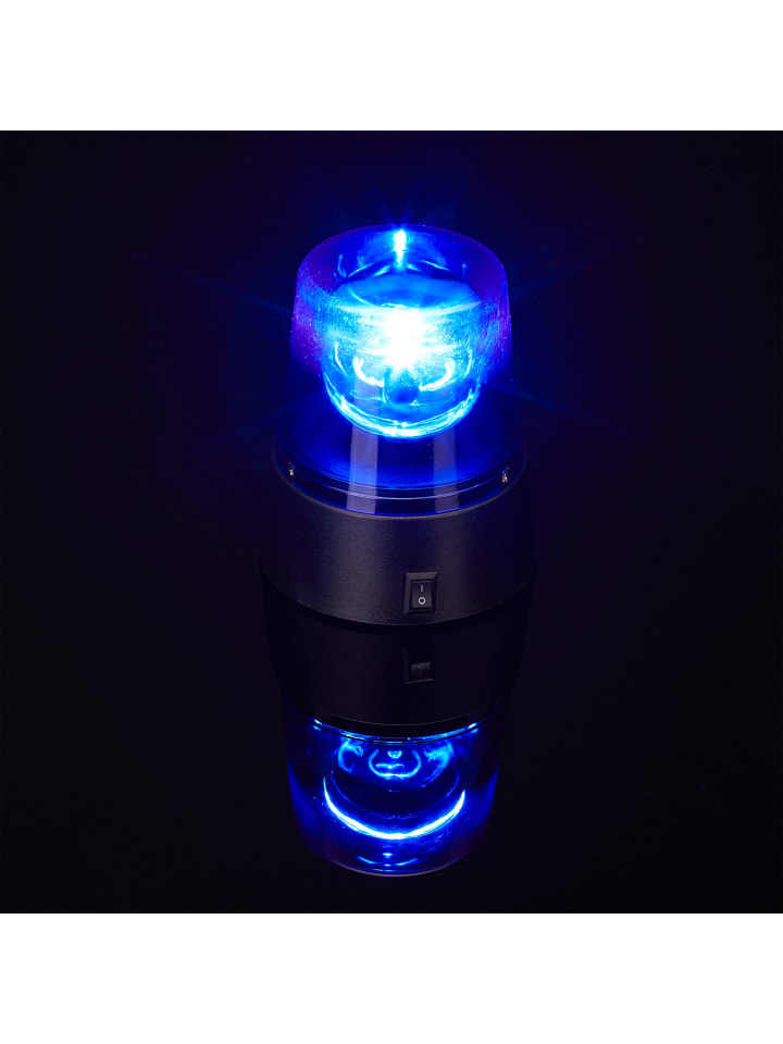 relaxdays 2 x LED-Blaulicht in Blau günstig kaufen onesize