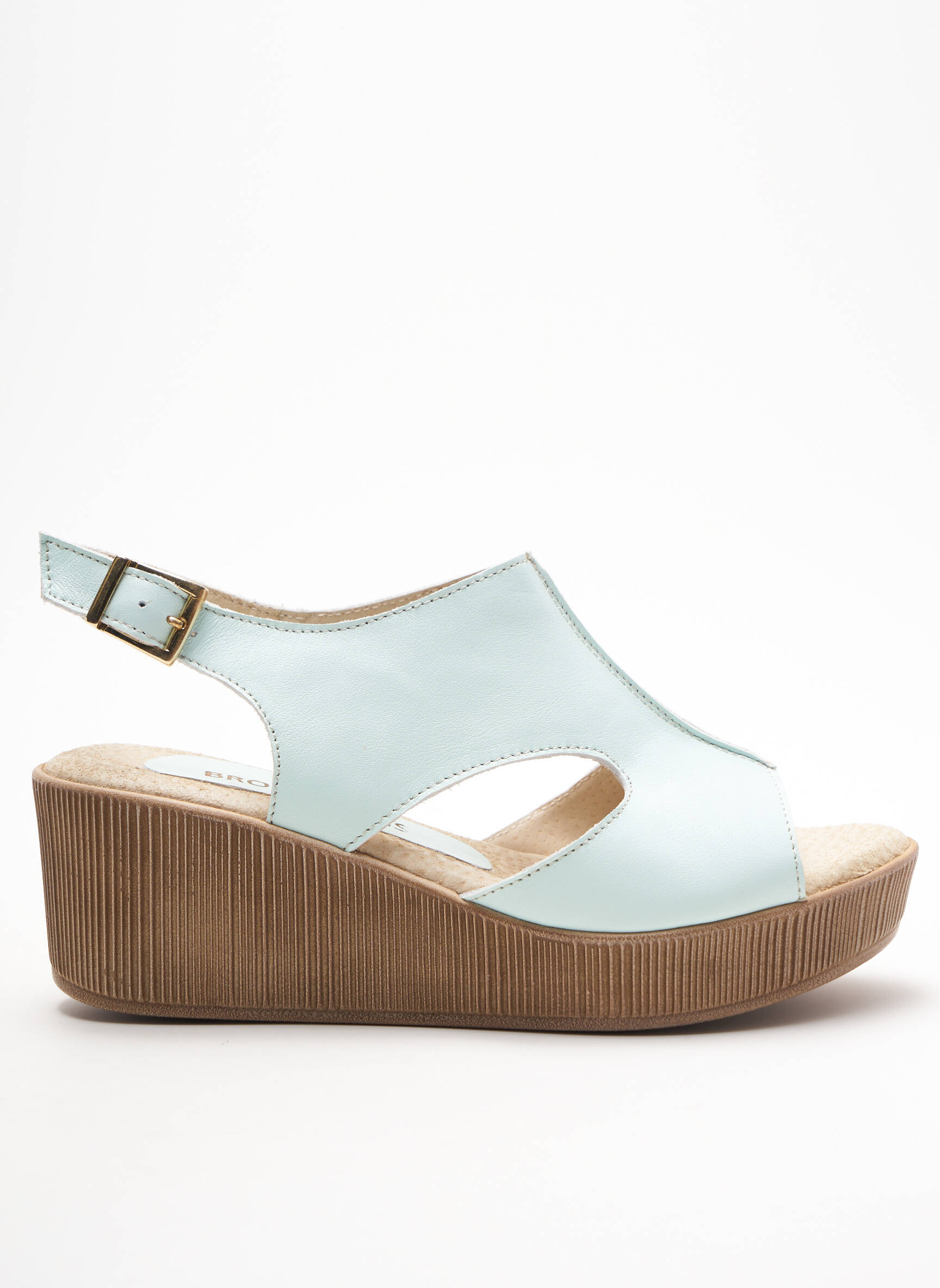 Brodequins Sandales Nu Pieds Femme couleur bleu