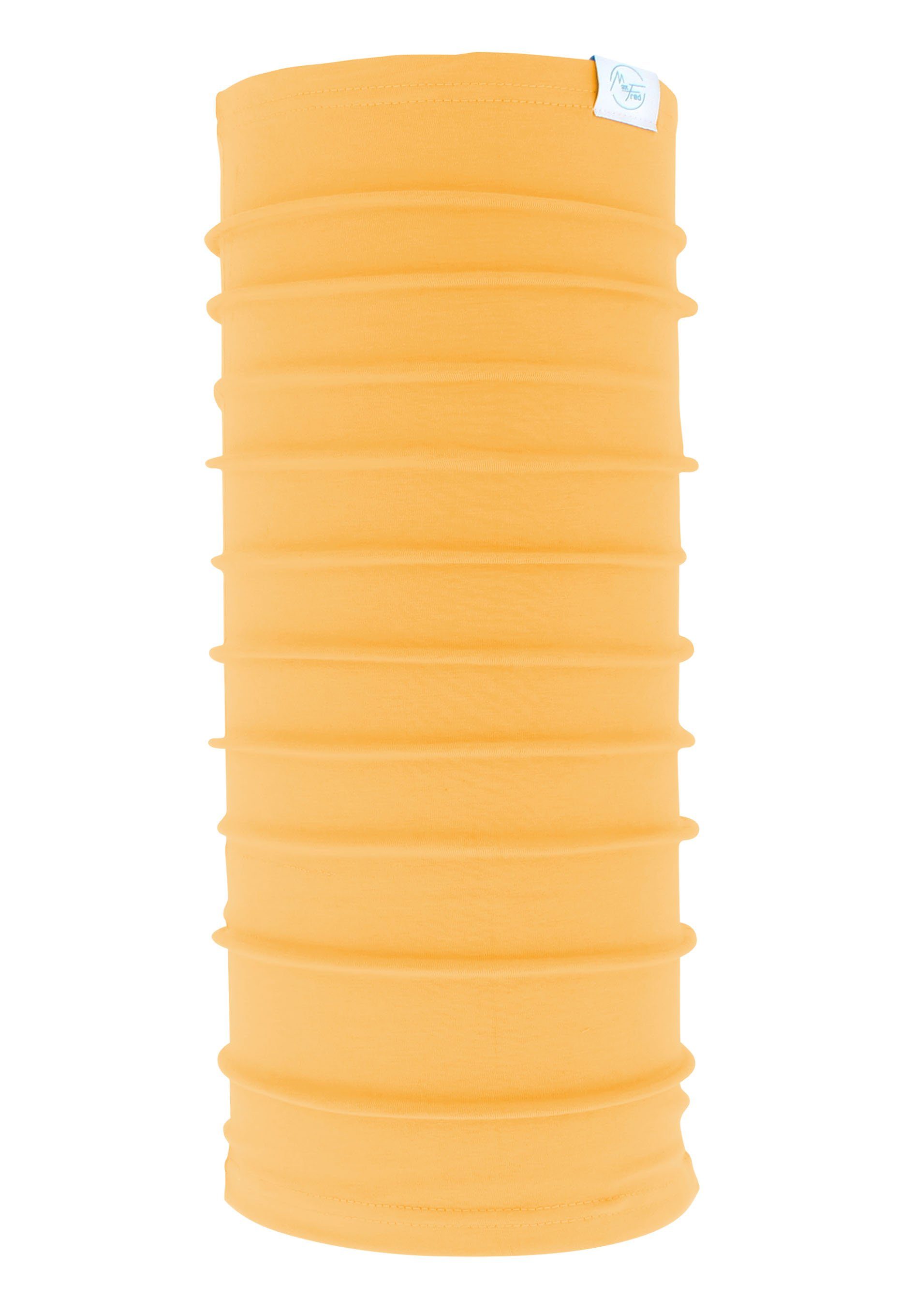 Maxfred Multifunktionstuch Bamboo senfgelb Multifunktionstuch, Elastisch, Nachhaltig, geringe Geruchsaufnahme, Ultraweich