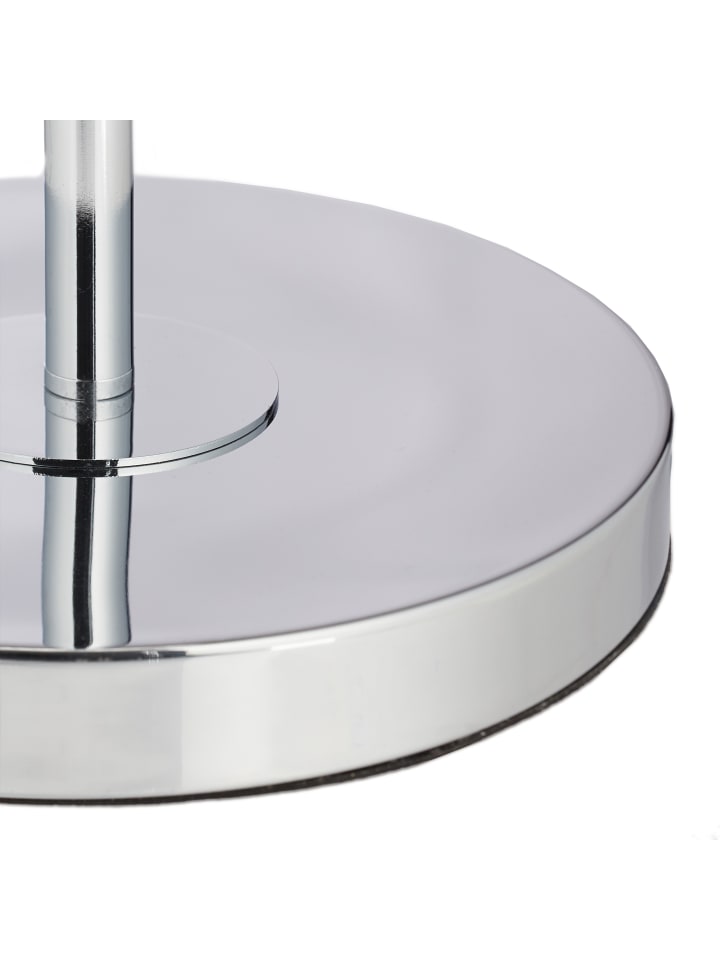 relaxdays Stehlampe  in Grau/Silber - (H)151,5 x Ø 38 cm günstig kaufen onesize