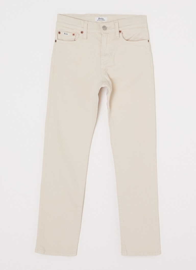 Blugi Ralph Lauren Sullivan Slim Fit cu efect decolorat