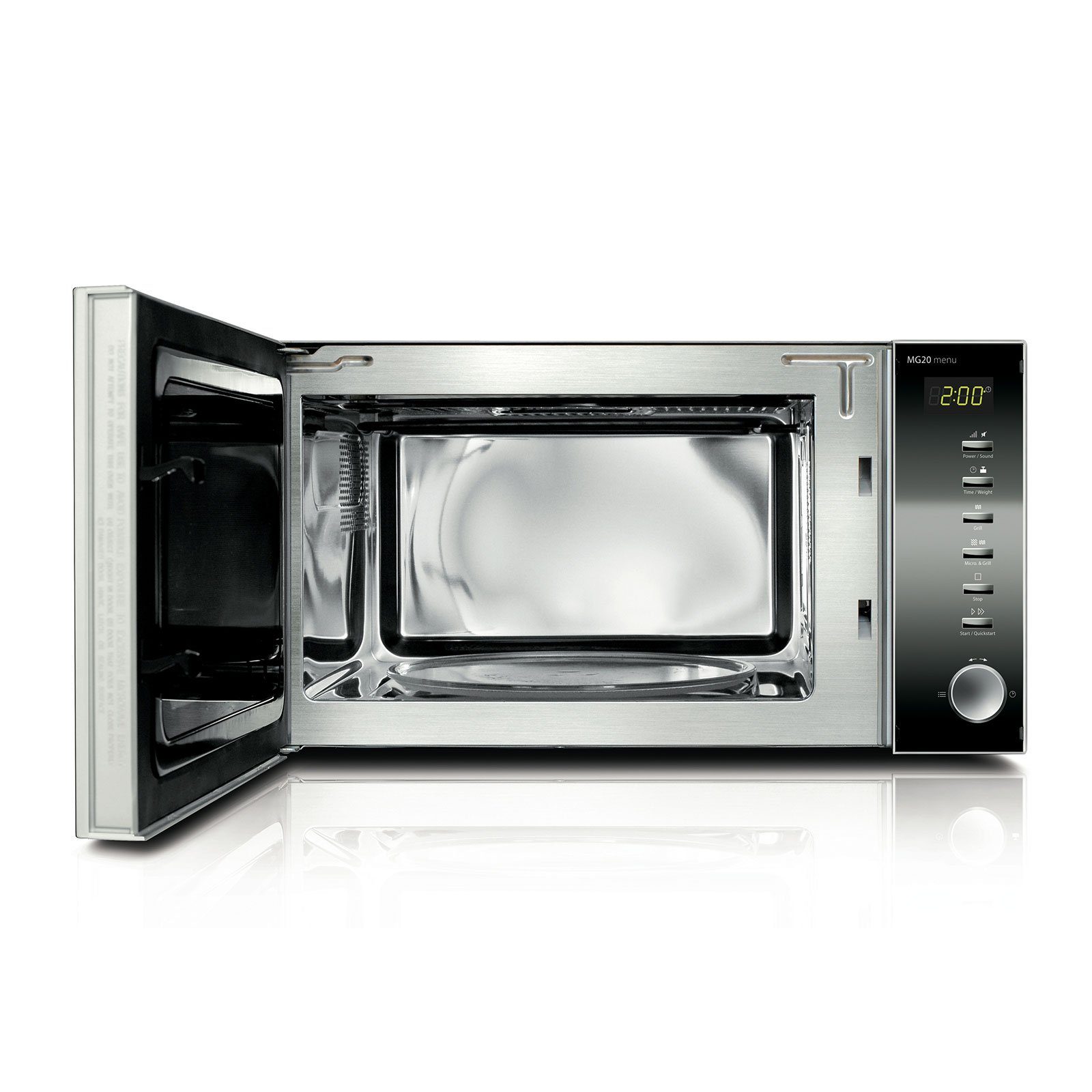 Caso Mikrowelle MG 20 Menu Mikrowelle mit Grill