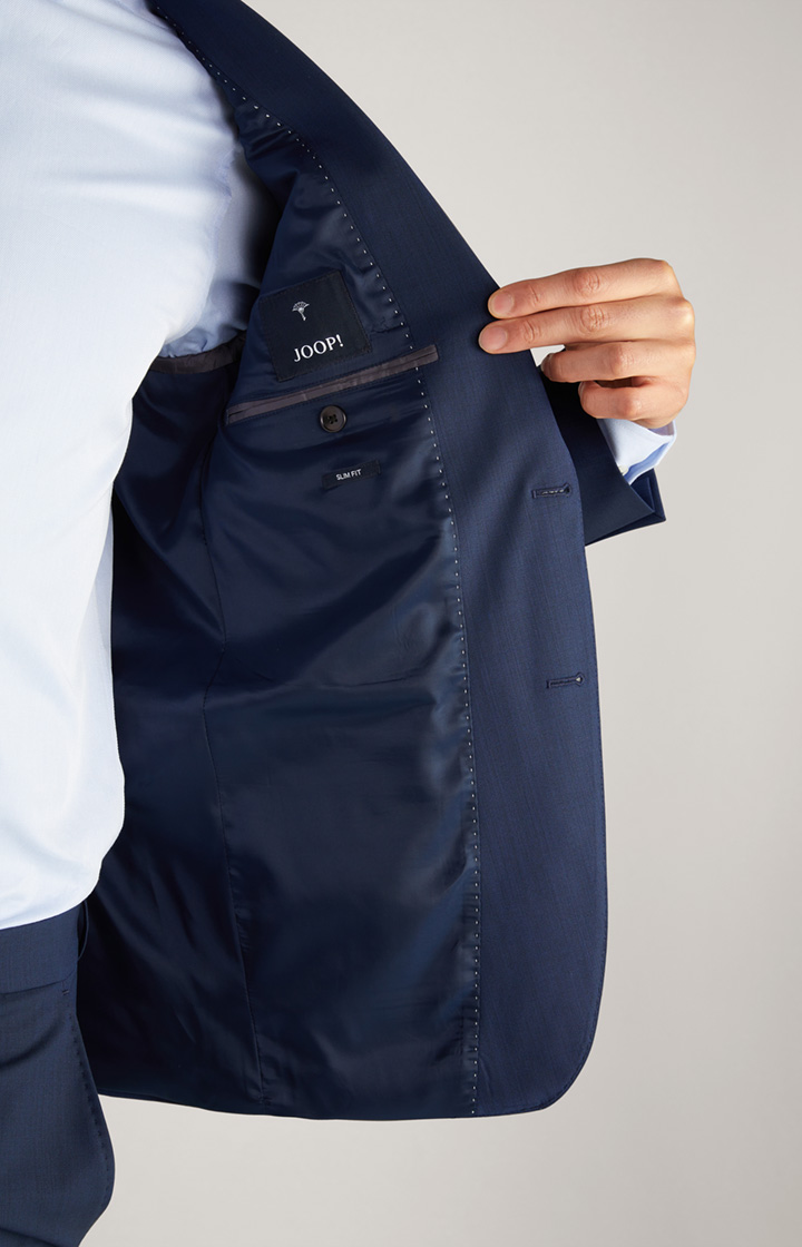 Baukasten-Sakko Herby in Navy meliert